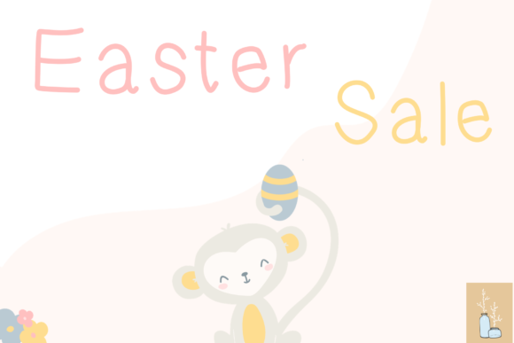Wink Font Poster 3