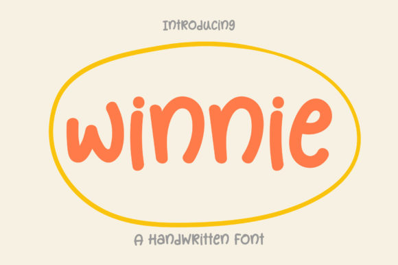 Winnie Font Poster 1