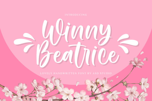 Winny Beatrice Font Poster 1