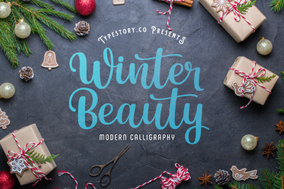 Winter Beauty Font