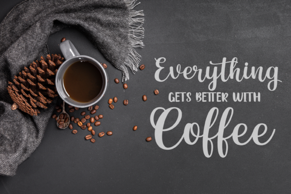 Winter Beauty Font Poster 5