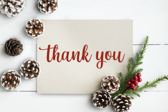 Winter Beauty Font Poster 8