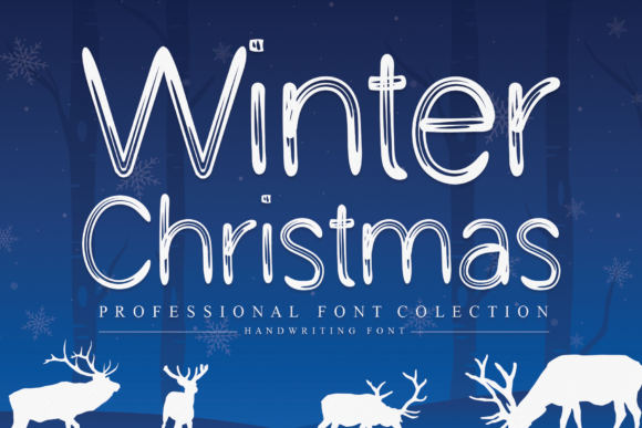 Winter Christmas Font