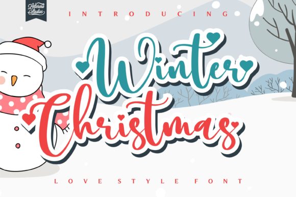 Winter Christmas Font