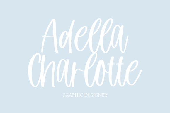 Winter Cloud Font Poster 8