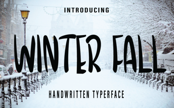 Winter Fall Font