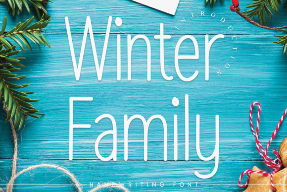 Winter Family Font Poster 1