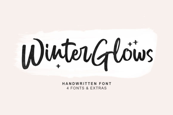 Winter Glows Font