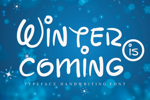 Winter is Coming Font Winter is Coming Font Poster 1