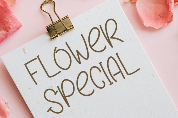Winter Special Font Poster 2