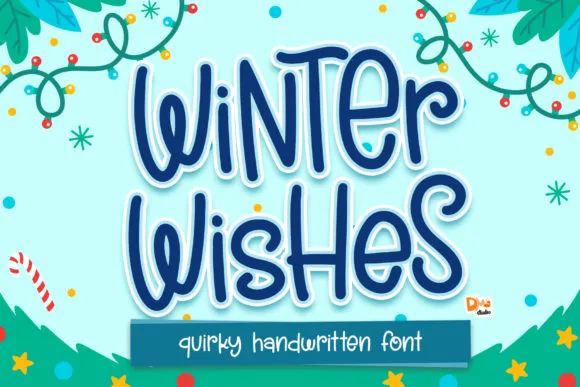 Winter Wishes Font Poster 1