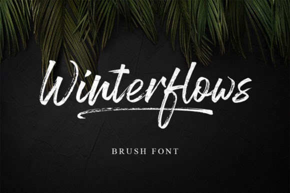 Winterflows Font