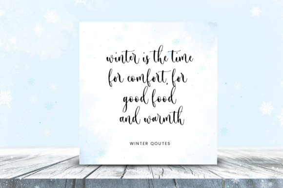 Winterhome Font Poster 2