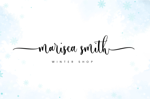 Winterhome Font Poster 3