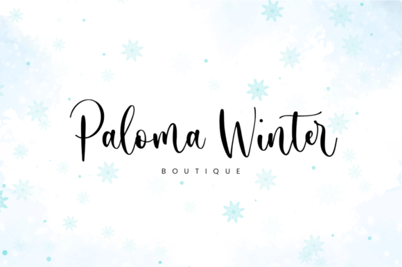 Winterhome Font Poster 4