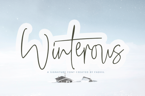 Winterous Font