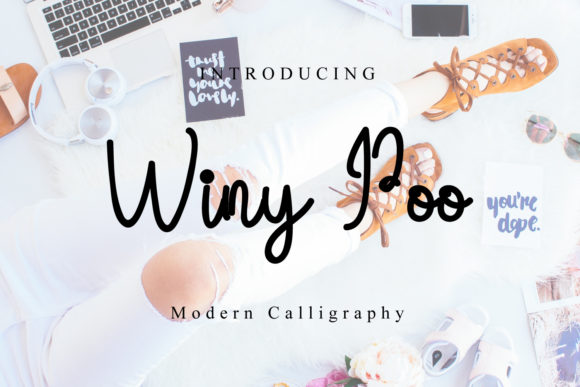 Winy Poo Font Poster 1