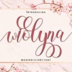 Wiolyna Font Poster 1
