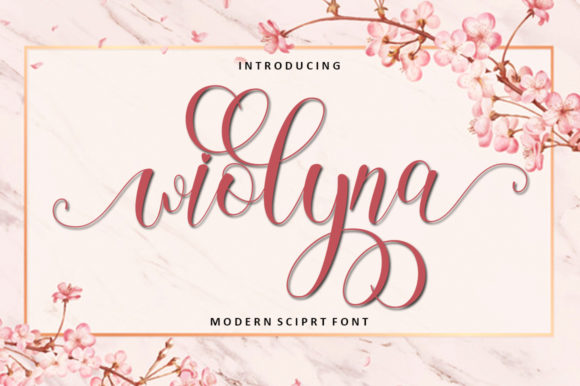 Wiolyna Font Poster 1