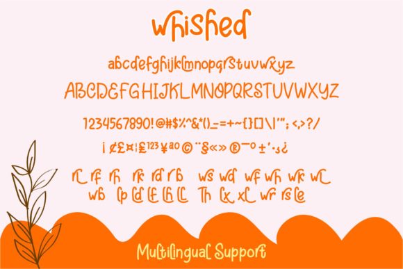 Wished Font Poster 5