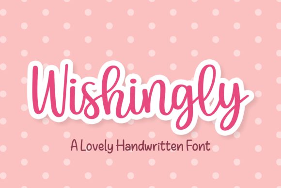 Wishingly Font Poster 1