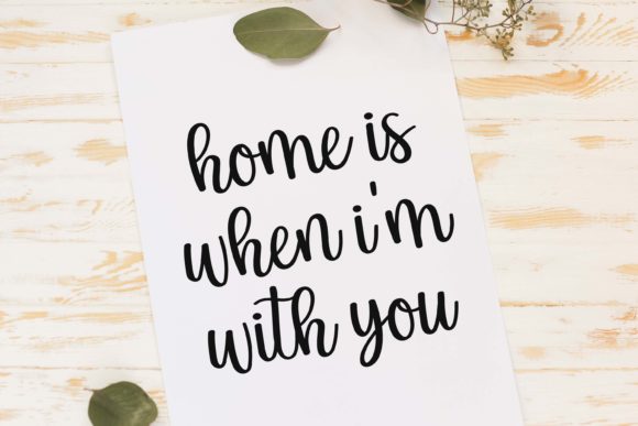 Wishingly Font Poster 5