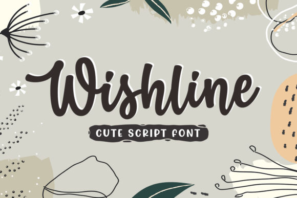 Wishline Font Poster 1