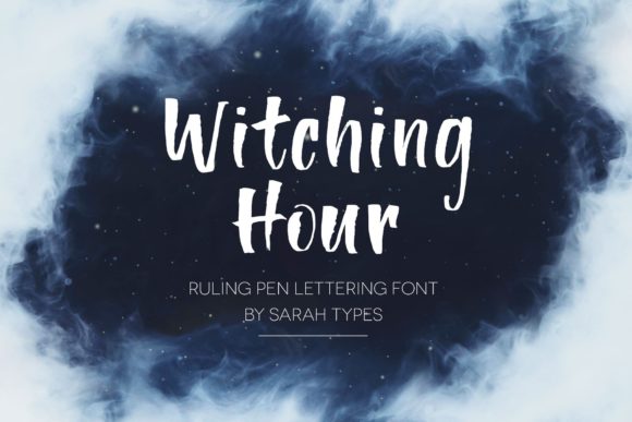 Witching Hour Font Poster 1
