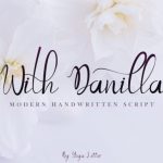 With Danilla Font Poster 1