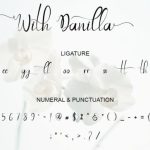 With Danilla Font Poster 9