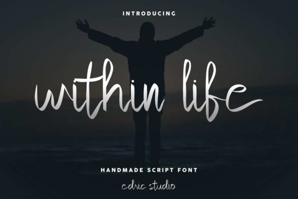 Within Life Font Poster 1