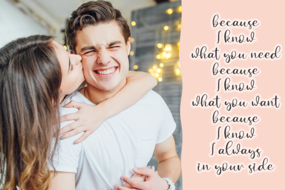 Withyou Font Poster 6