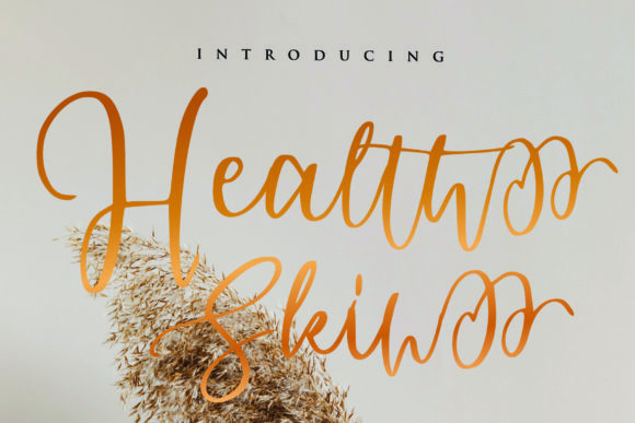 Woman Beauty Font Poster 3