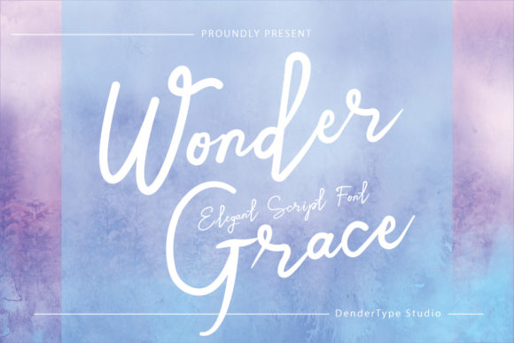 Wonder Grace Font Poster 1