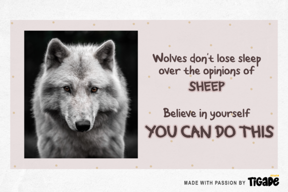 Wonder Wolf Font Poster 3