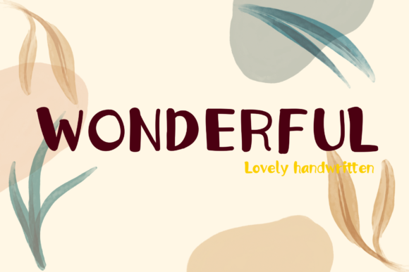 Wonderful Font