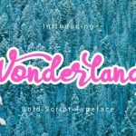 Wonderland Font Poster 1