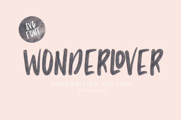 Wonderlover Font Poster 1