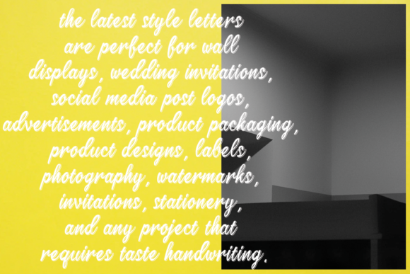 Workline Font Poster 3