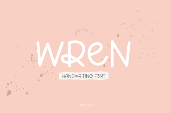 Wren Font Poster 1