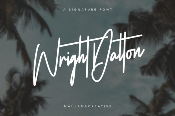 Wright Dalton Font