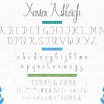 Xavier Ashleigh Font Poster 5