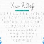 Xavier Ashleigh Font Poster 8