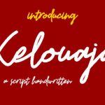 Xelouaja Font Poster 1