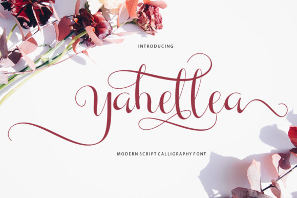 Yahellea Font Poster 1