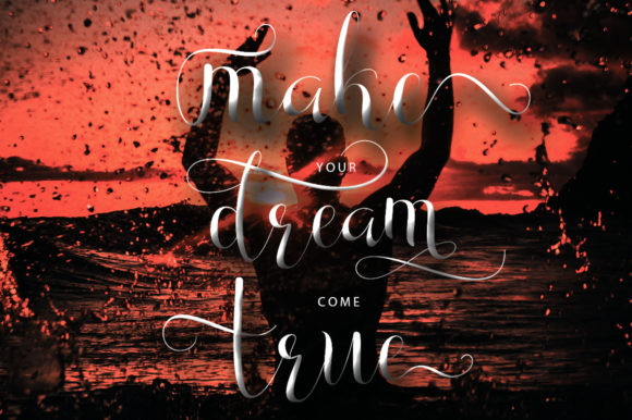 Yahellea Font Poster 7