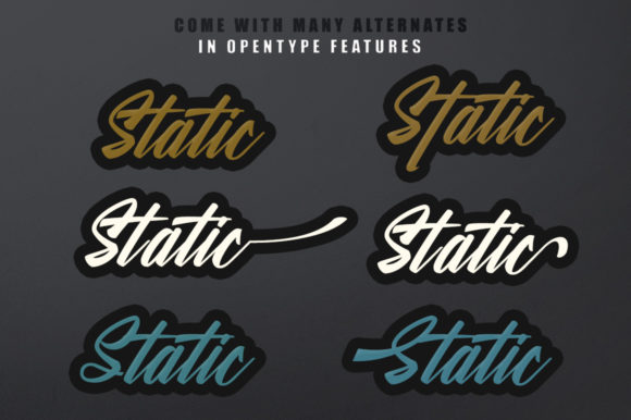 Yastrib Font Poster 7