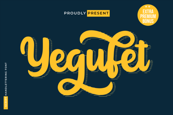 Yegufet Font Poster 1