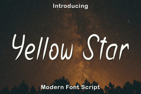 Yellow Star Font