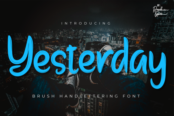 Yesterday Font